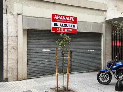 Local en  alquiler en Microcentro de 405 m2, apto gastronomía con tiraje.