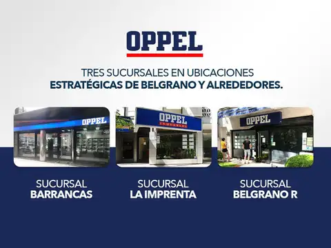 OPPEL | en Venta | BELGRANO  Capital Federal |  Cod: 33807