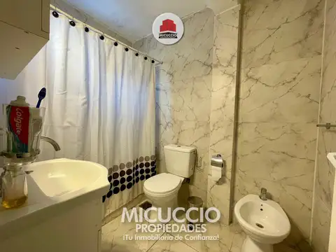 Departamento 3 ambientes con 1 baño