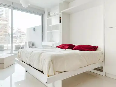 ALQUILER TEMPORAL MONOAMBIENTE AMOBLADO, BALCÓN, AMENITIES