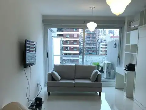 ALQUILER TEMPORAL MONOAMBIENTE AMOBLADO, BALCÓN, AMENITIES