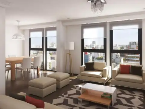 Departamento 3 ambientes con 1 baño