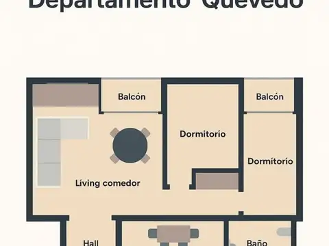 Quevedo 3700, Piso 6