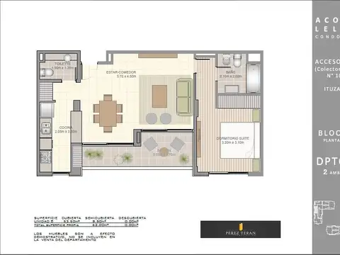 Presidente Perón 10200, Piso 3