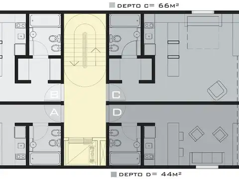 Departamento en Venta al Noreste