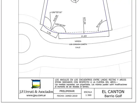 Lote en Venta en Barrio Golf El Canton, Escobar
