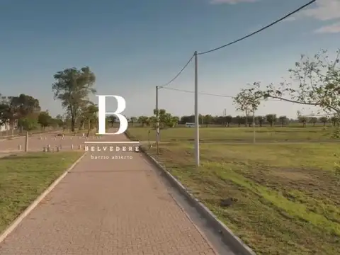 CAPITAN BERMUDEZ - LOTES - B° ABIERTO BELVEDERE