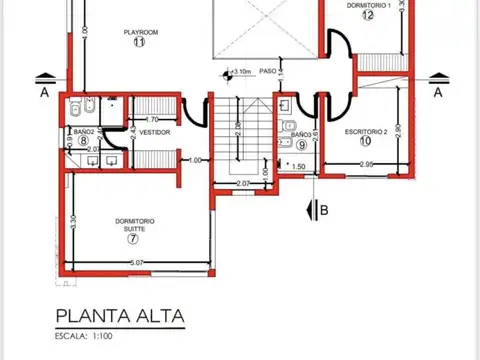 VENTA-CASA 2 PLANTAS DE POZO-PILAR DEL ESTE