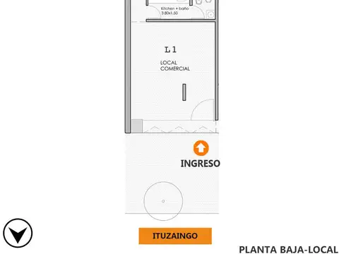 Local en Venta en Abasto, USD 80.000