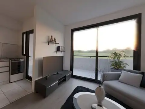 Departamento 2 ambientes con 1 baño