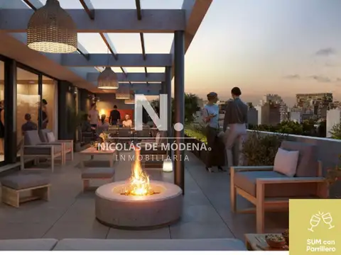 Venta Moderno Apartamento de 2 dormitorios a estrenar en Cordón. Montevideo