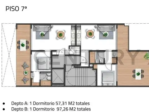 Bonpland 1000, Piso 0