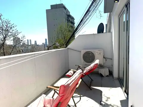 Departamento 2 ambientes con 1 baño