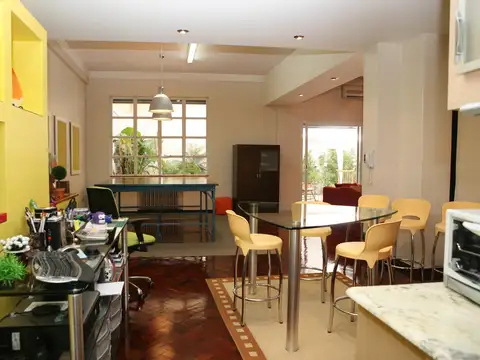 Estudio en venta Departamento tipo Loft integrado moderno categoria patio sótano