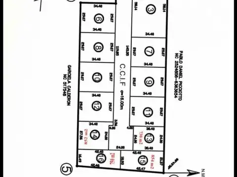 Terreno en Venta de 730,0 m2