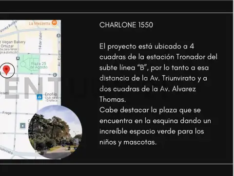 CHARLONE 1500, Piso 1