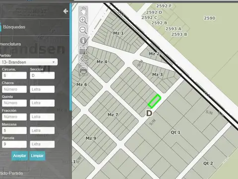 VENTA de LOTE en GOMEZ - BRANDSEN