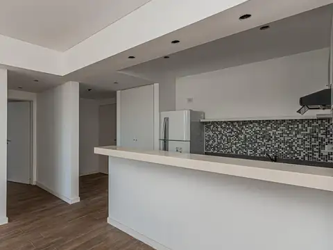 Departamento 2 ambientes con 2 baños