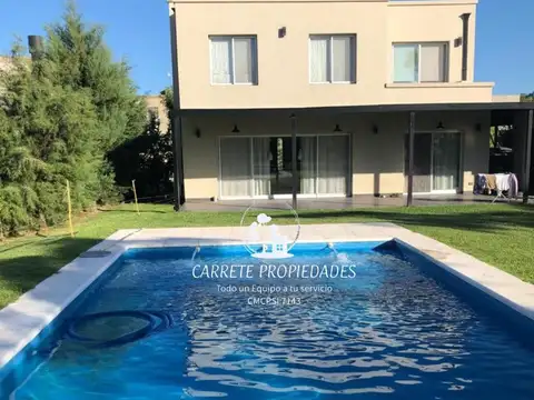 Oportunidad! Casa en venta 4 amb. y pileta. Barrio Santa Guadalupe. Pilar.