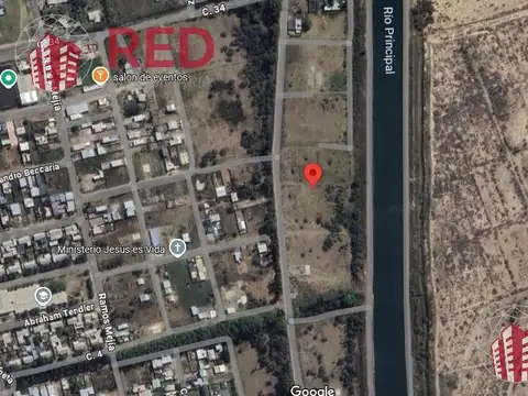 Terreno en Venta 28  mts Fondo