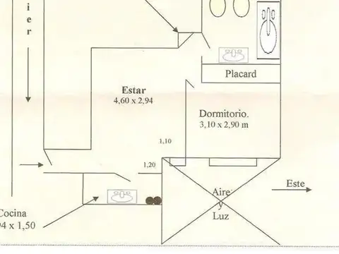 Departamento en Alquiler 40 años