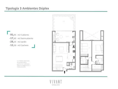 Departamento en Venta de 3 ambientes