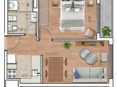 (VEN-VEN-339) Venta Apartamento 1 dormitorio Ventura 810