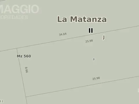 Terreno en Venta en Ramos Mejia Sur, USD 130.000