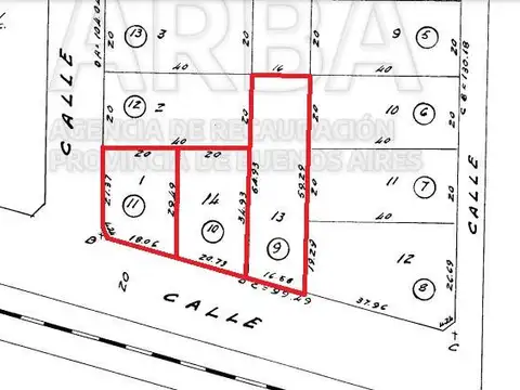 Tres terrenos en Barrio San Jóse