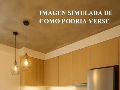 Departamento 2 ambientes con 2 baños