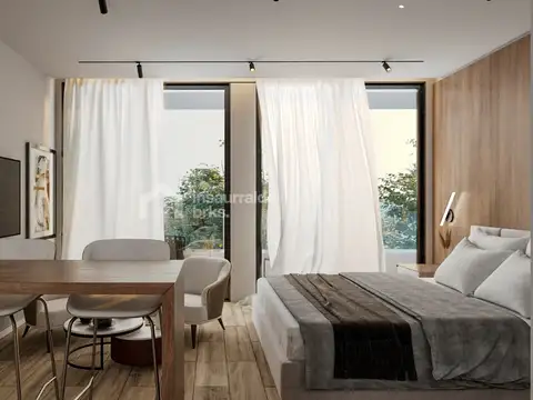 Departamento 2 ambientes con 1 baño