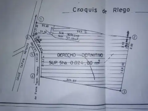 Terreno en Venta de 50704,51 m2