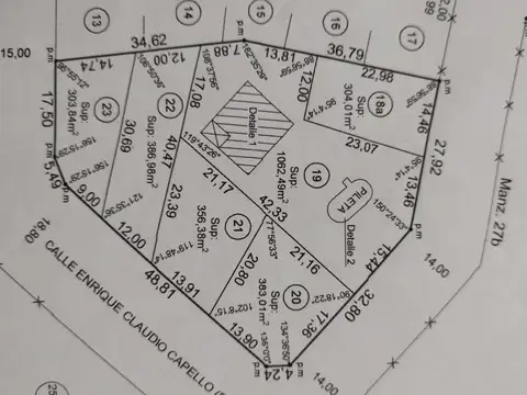 Terreno En Venta Barrio Don Miguel