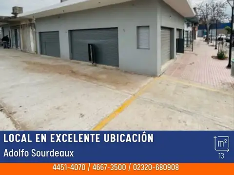 Local - Alquiler - Argentina, Ingeniero Adolfo Sourdeaux - Juan Madera 1327
