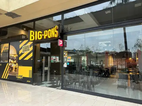 Local gastronómico con vista única a la bahía de Nordelta