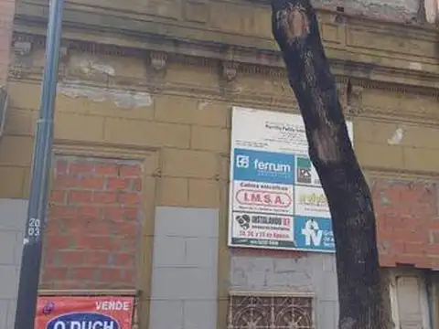 Lote con planos de 6 phs en duplex. Losa hecha.