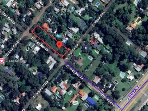 VENTA TERRENO C/CONSTRUCCION RINCON A 100m RUTA1