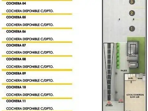 Venta cochera - Rioja 3100