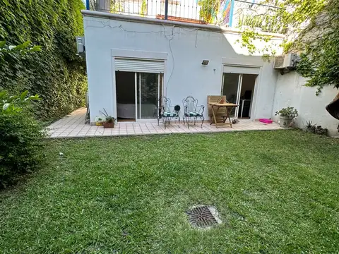 Villa Crespo, 3 ambientes con jardín