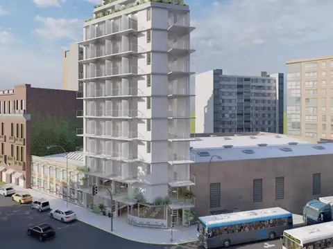 Monoambiente en venta, Piso 3°C, sobre Av. Rivadavia, c/balc