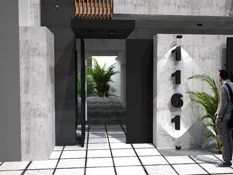 Venta departamento 2 ambientes con balcon y parrilla en Villa Bosch