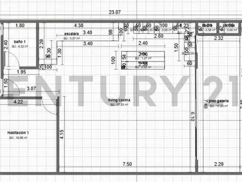 Casa 4 ambientes con 2 baños