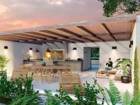 Departamento Monoambiente con 1 baño