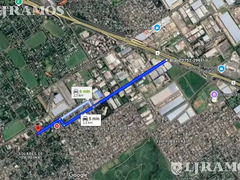 Terreno en Venta 26  mts Fondo