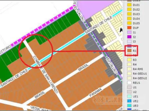 Terreno  usos múltiples, con acceso directo desde panamericana km 36,5.