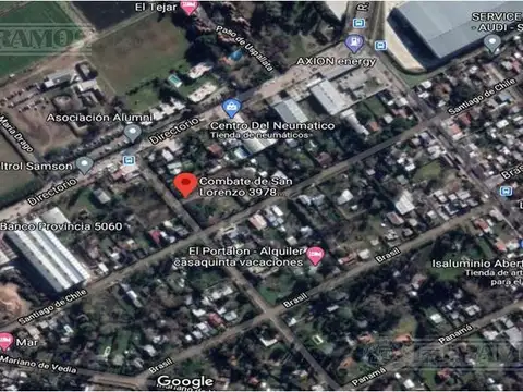 Terreno en Venta de 579,0 m2