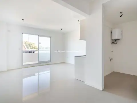 Monoambiente a estrenar • 36?m² totales • Balcón • SUM