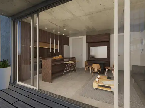 Exelente 2 ambientes super lumino y con terminaciones de calidad.