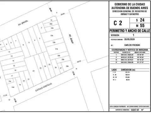 Terreno en Venta de 235,0 m2