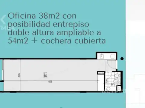 Oficina en Venta en Pilar, USD 64.800